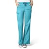 Pantaloni uniforma medicala, WonderFLEX, 5308-AQU M - LUNG