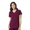 Bluza uniforma medicala, WonderWink Moto, 6199-WINE M