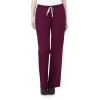 Pantaloni uniforma medicala, WonderWORK 504T, dama, visiniu M - LUNG