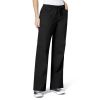 Pantaloni uniforma medicala, WonderFLEX, 5108-BLK