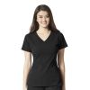 Bluza uniforma medicala, WonderWink Aero, 6129-BLAC 2XL