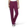 Pantaloni uniforma medicala, W123, 5155-WINE L