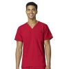 Bluza uniforma medicala, unisex, W123, 6855-REDT XL