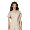 Bluza uniforma medicala, W123, 6155-KHAK 3XL