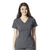 Bluza uniforma medicala, WonderWink Aero, 6129-PEWT 2XL