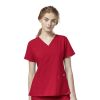 Bluza uniforma medicala, W123, 6555-REDT M