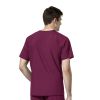 Bluza uniforma medicala, W123, 6355-WINE