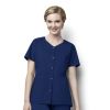 Bluza uniforma medicala, WonderWork, 200-NAVY 2XL