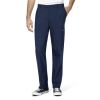 Pantaloni uniforma medicala, W123, 5355-NAVY XL - LUNG