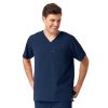 Bluza uniforma medicala, WonderWink Aero, 6429 - NAVY Bleumarin