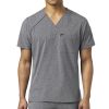 Bluza uniforma medicala, WonderWink Renew, 6034-GRHT S