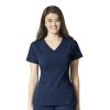 Bluza uniforma medicala, WonderWink Aero, 6129-NAVY S