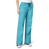 Pantaloni uniforma medicala, WonderFLEX, 5108- AQU L