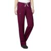 Pantaloni unisex uniforma medicala, WonderWORK, 500-WINE S - LUNG