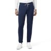 Pantaloni uniforma medicala, WonderWink Renew, 5034-NAVY M