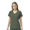 Bluza uniforma medicala, WonderWink Renew, 6234-OLIV