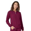 Jacheta uniforma medicala, WondeWink Aero, 8129-WINE XL