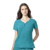 Bluza uniforma medicala, WonderWink Aero, 6529-TEAL L