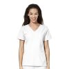 Bluza uniforma medicala, WonderWink W123, 6155-WHIT Alb XL