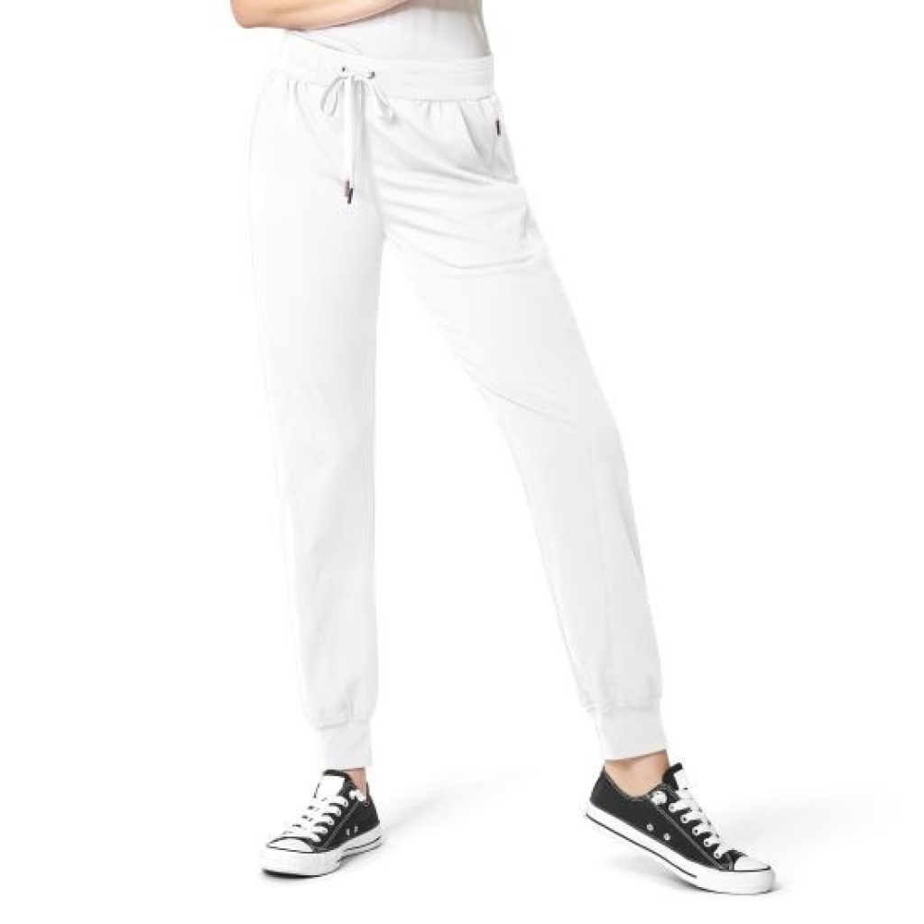 Pantaloni uniforma medicala, WonderWink Aero, 5329-WHIT XL