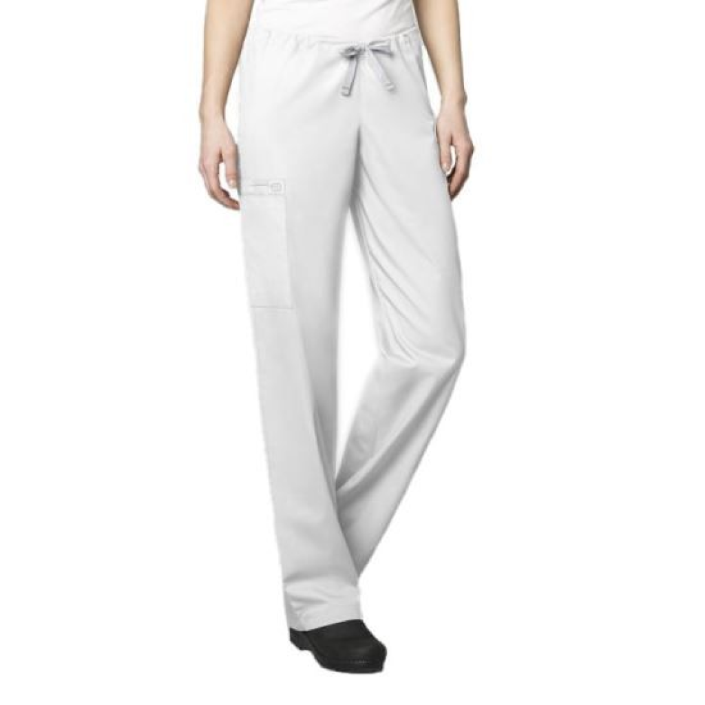 Pantaloni unisex uniforma medicala, WonderWORK, 500-WHIT M - LUNG