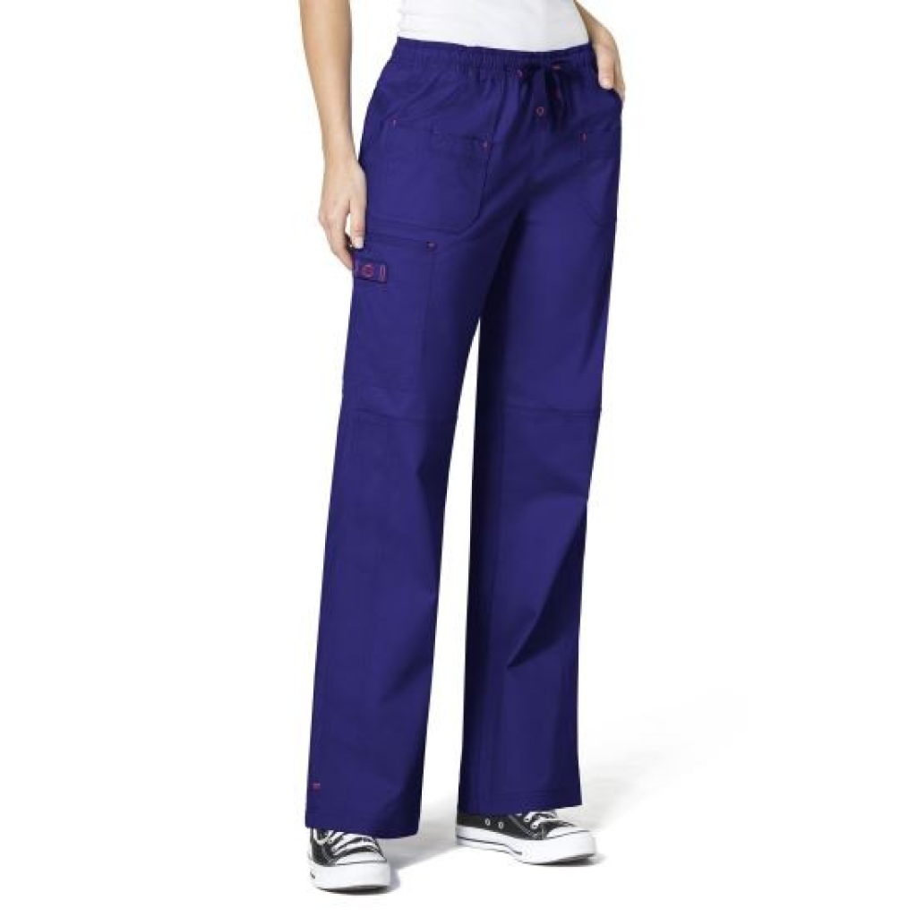 Pantaloni uniforma medicala, WonderFLEX, 5108-GRP L