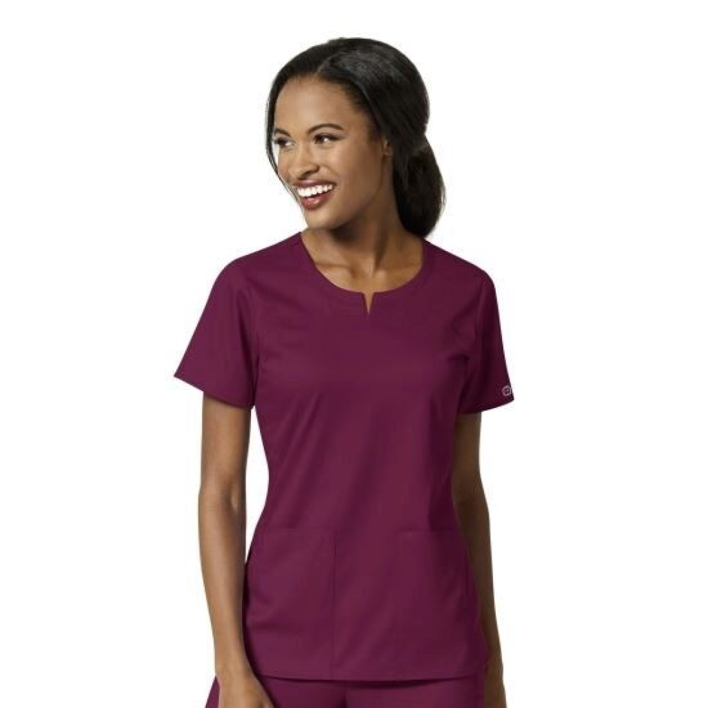 Bluza uniforma medicala, WonderWink PRO, 6419-WINE