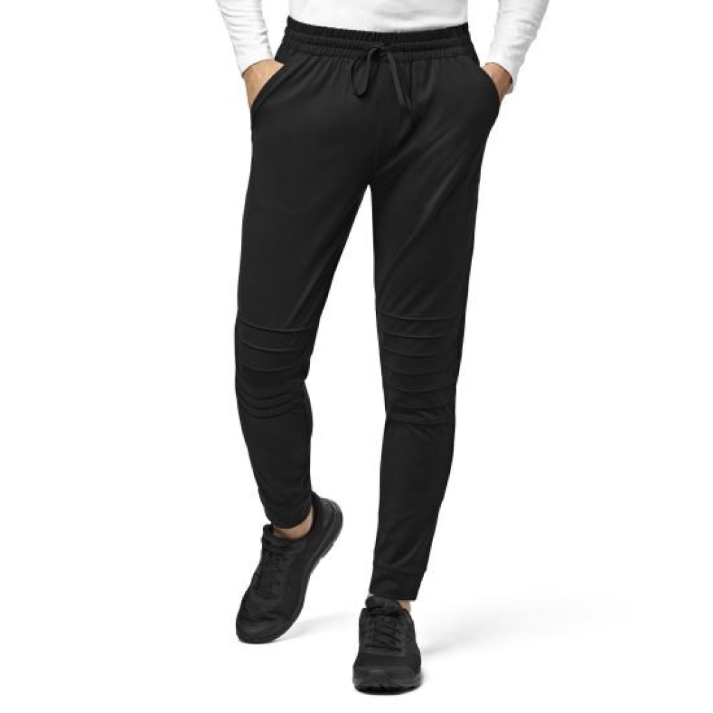 Pantaloni uniforma medicala, WonderWink Moto, 5699-BLAC