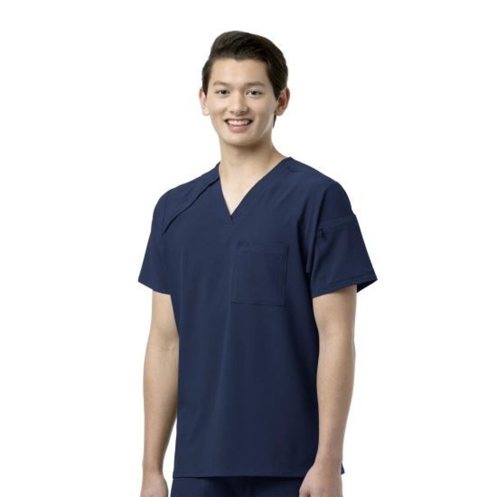 Bluza uniforma medicala, WonderWink Renew, 6034-NAVY S