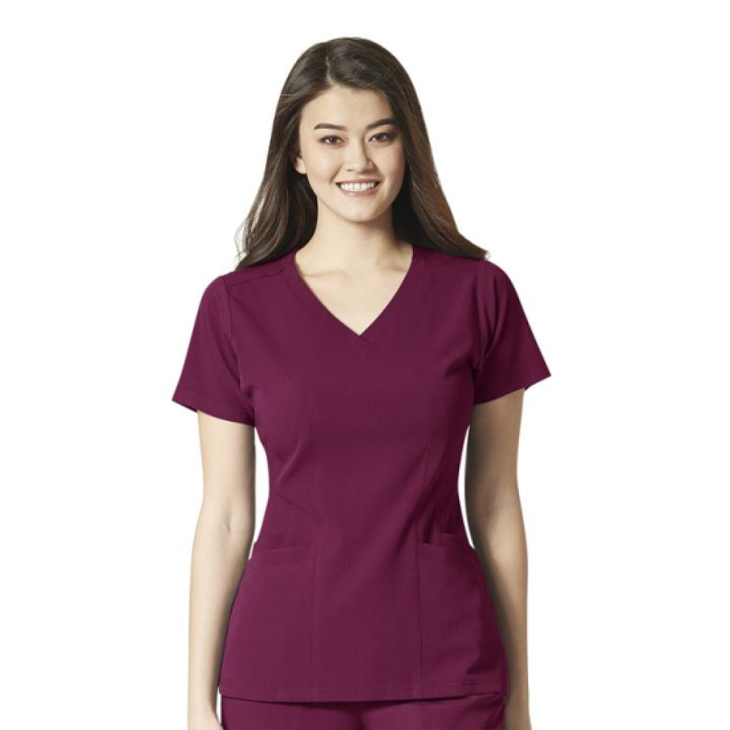 Bluza uniforma medicala, WonderWink Aero, 6129-WINE M