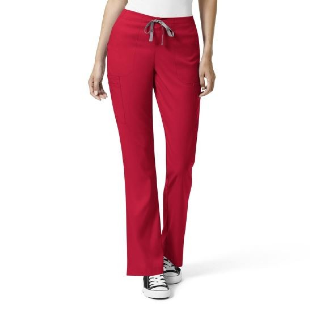 Pantaloni uniforma medicala, WonderWink PRO, 5319-REDT