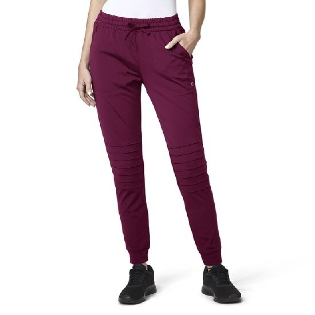 Pantaloni uniforma medicala, WonderWink Moto, 5199-WINE M