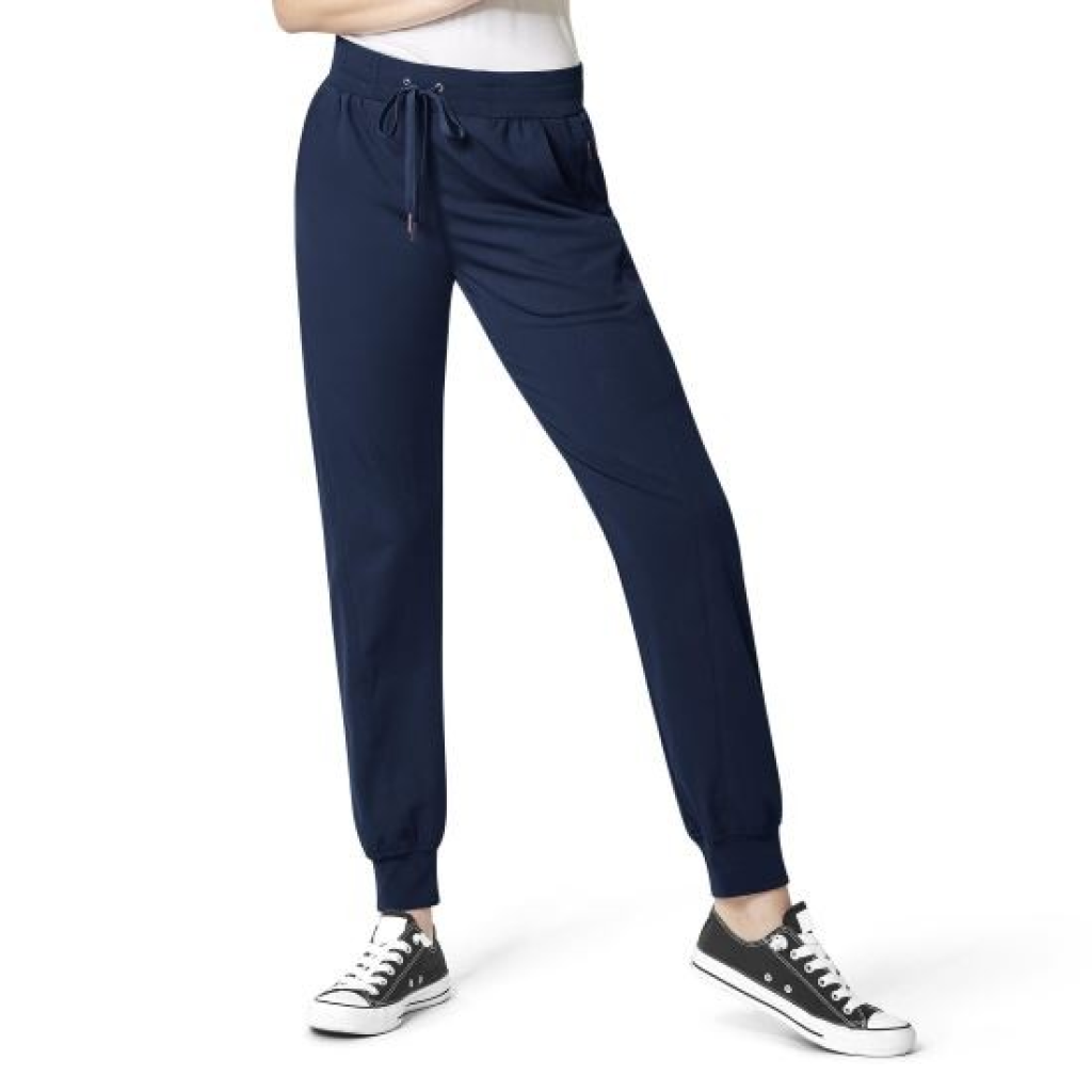 Pantaloni uniforma medicala, WonderWink Aero, 5329-NAVY XS - LUNG