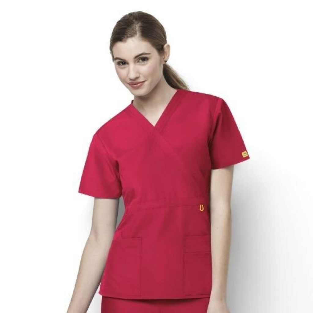 Bluza uniforma medicala, WonderWink Origins, 6056-RED XS