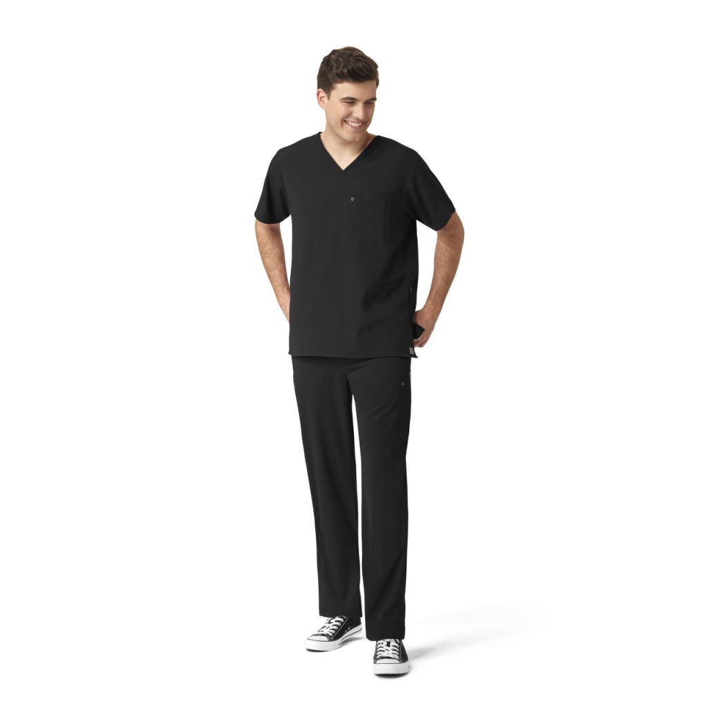 Bluza uniforma medicala, WonderWink Aero, 6429-BLAC