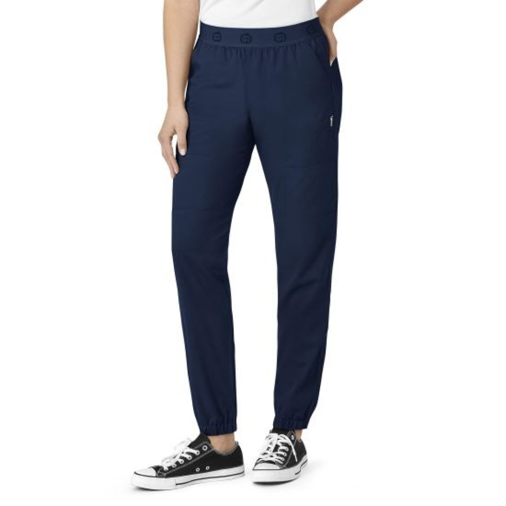 Pantaloni uniforma medicala, WonderWink PRO, 5719-NAVY S - LUNG