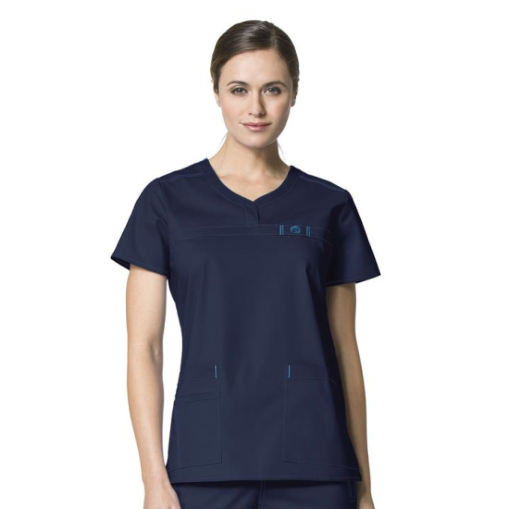 Bluza uniforma medicala, WonderFlex, 6208-NAVY L