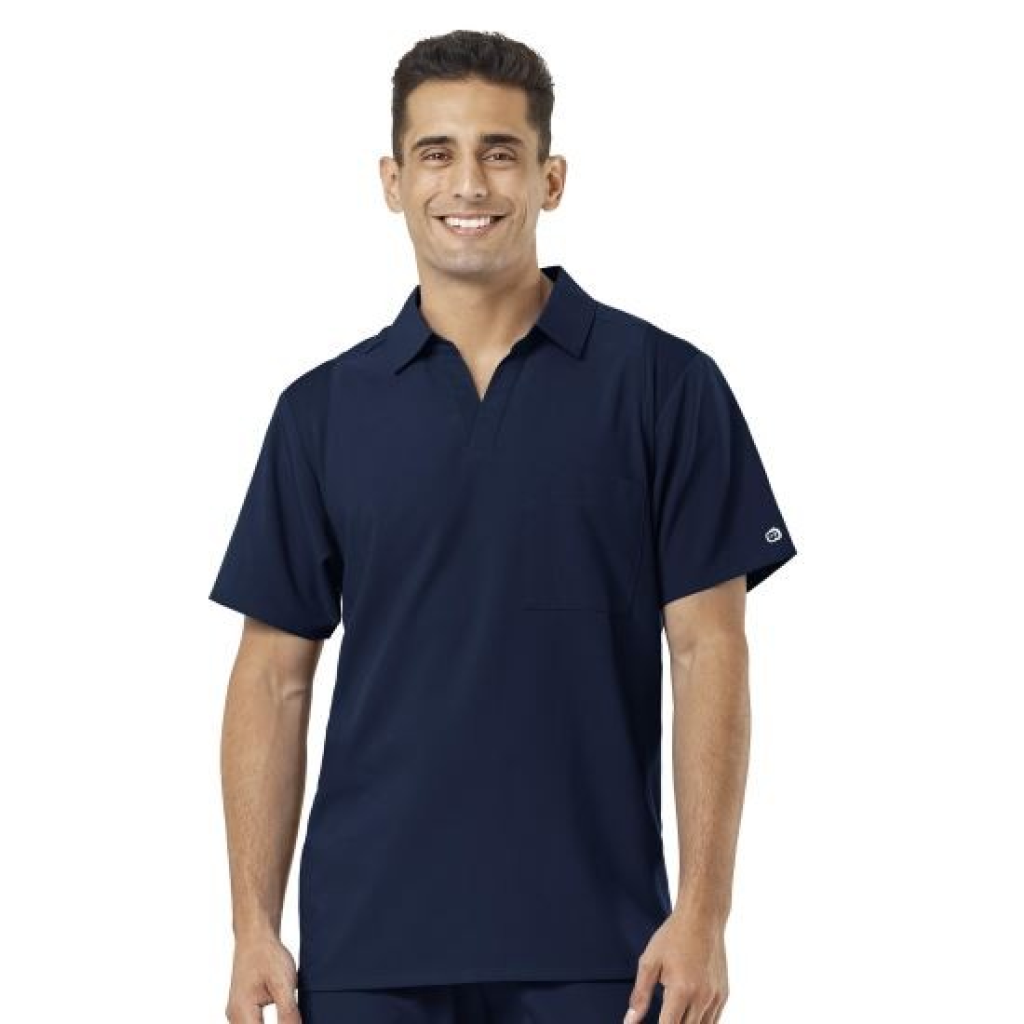 Bluza uniforma medicala, W123, 6055-NAVY S