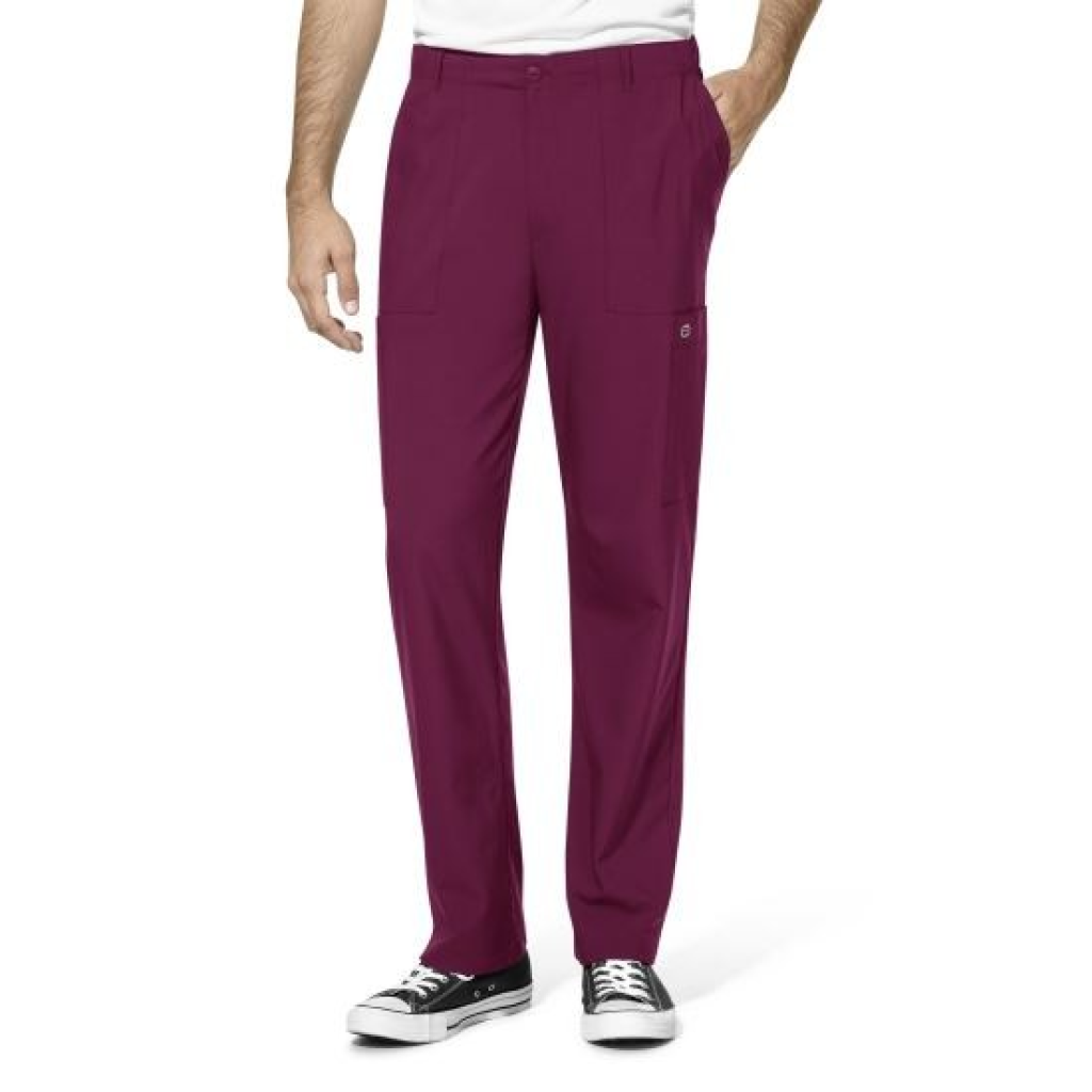 Pantaloni uniforma medicala, W123, 5355-WINE S