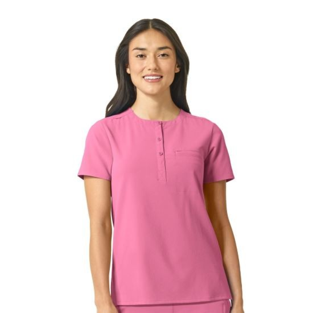 Bluza uniforma medicala, WonderWink Renew, 6434-ROSE S