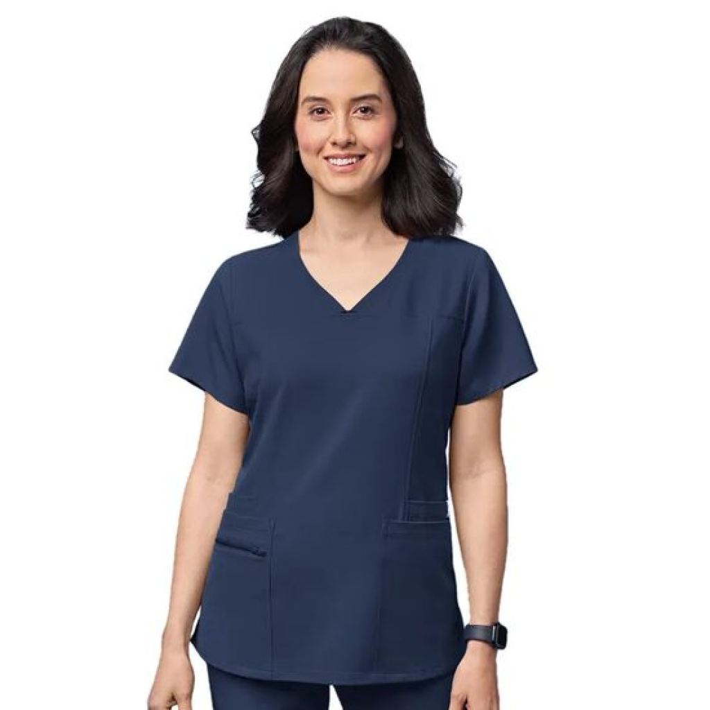 Bluza uniforma medicala, WonderWink Thrive, 6322-NAVY M