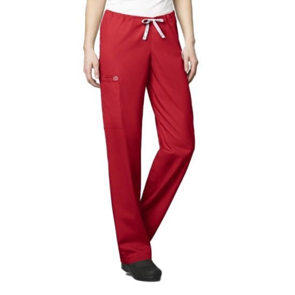 Pantaloni uniforma medicala, WonderWORK, unisex, 500-REDT XL