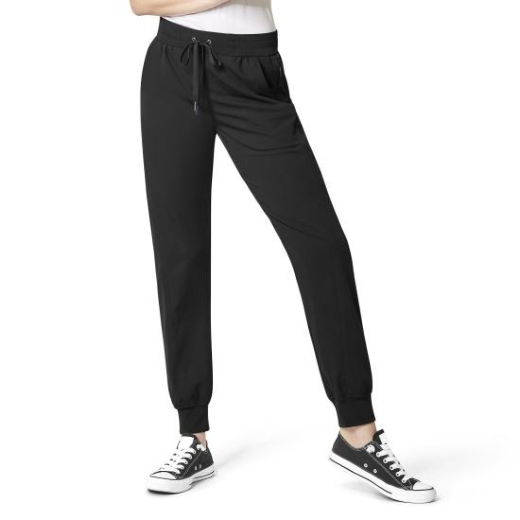 Pantaloni uniforma medicala, WonderWink Aero, 5329-BLAC XL