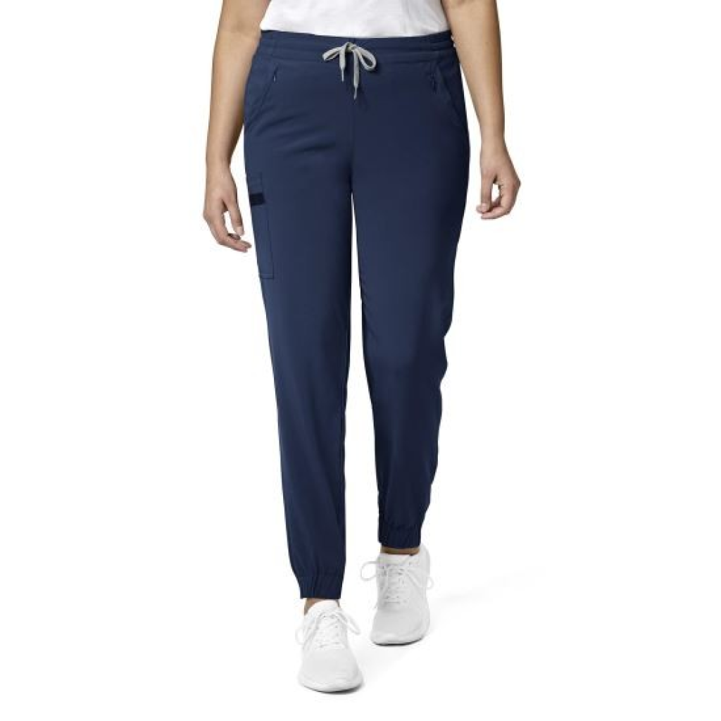 Pantaloni uniforma medicala, WonderWink Renew, 5234-NAVY L