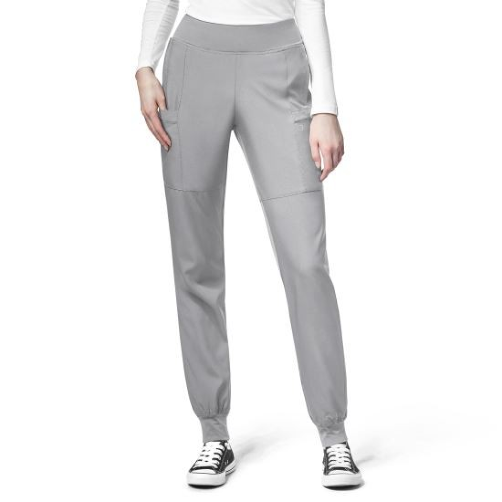 Pantaloni uniforma medicala, W123, 5555-GREY 2XL