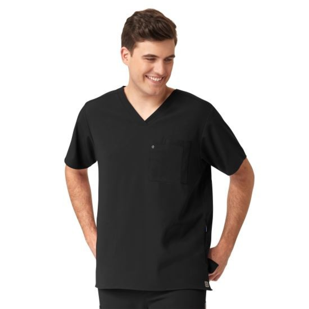 Bluza uniforma medicala, WonderWink Aero, 6429-BLAC L