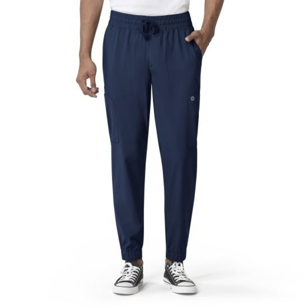 Pantaloni uniforma medicala, W123, 5655-NAVY M