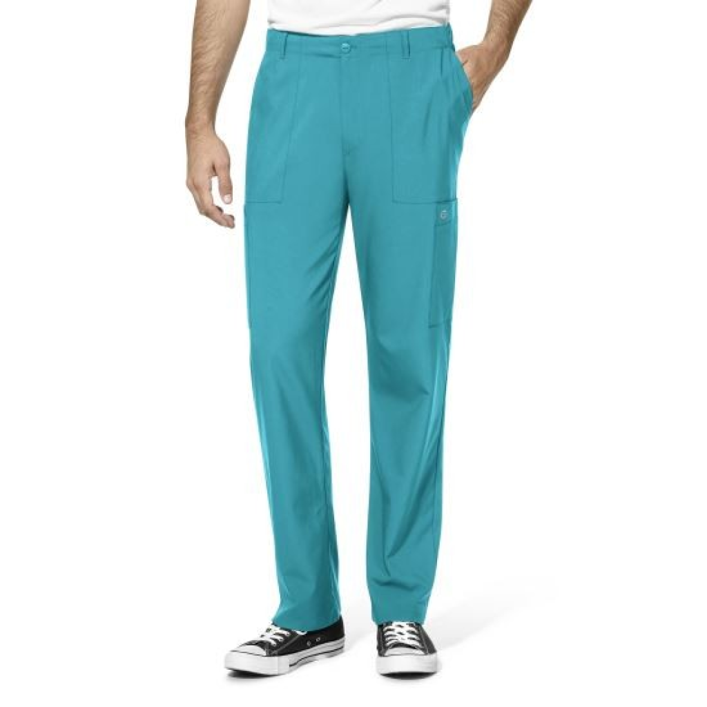 Pantaloni uniforma medicala, W123, 5355-TEAL 2XL