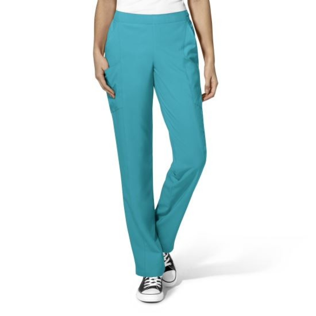 Pantaloni uniforma medicala, W123, 5155-TEAL L