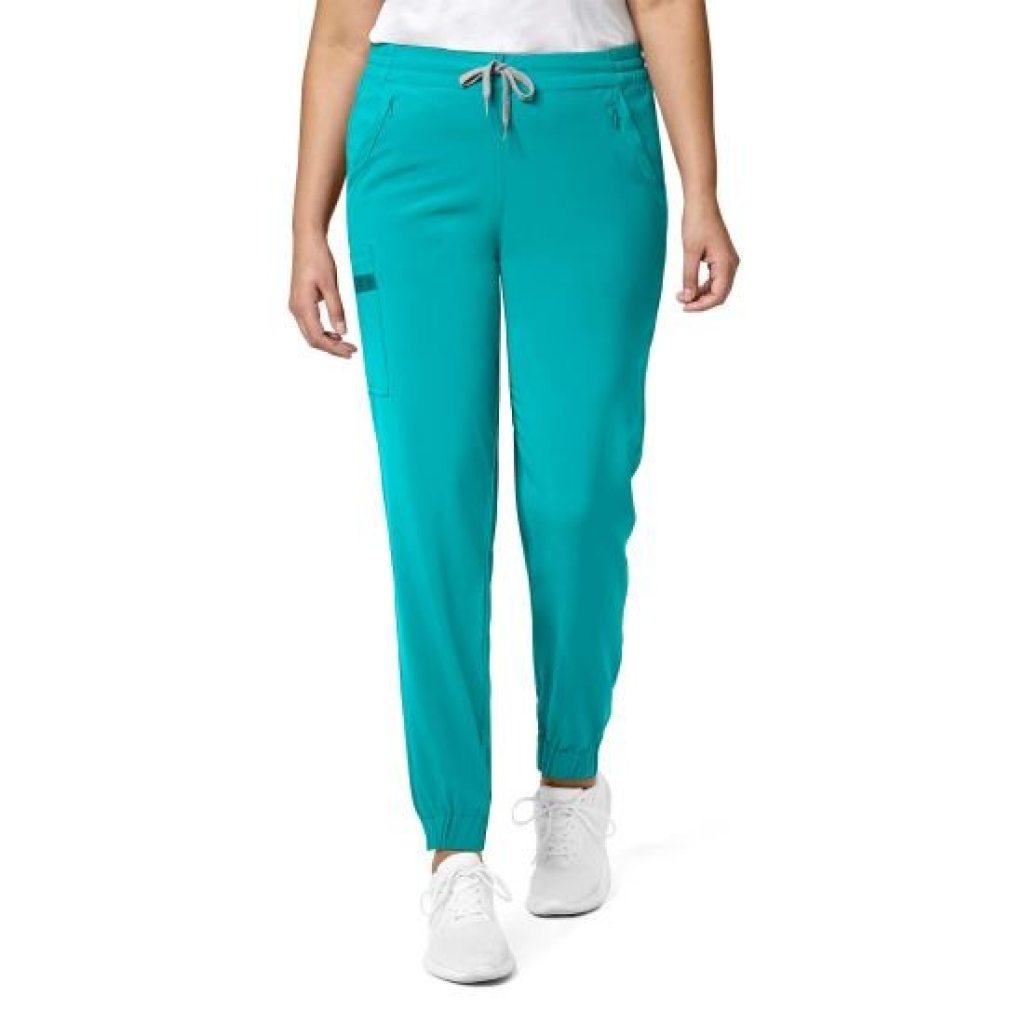 Pantaloni uniforma medicala, WonderWink Renew, 5234-TEAL M